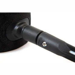 FCS Leash Comp Essential Leash White/Black 2023 -FCS BLK WHITE WEB STILL2 14 jpg