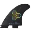 FCS Finnen FCS 2 CI PC Black Tri Retail Fins - 2023 -FCS CIBLACK 5
