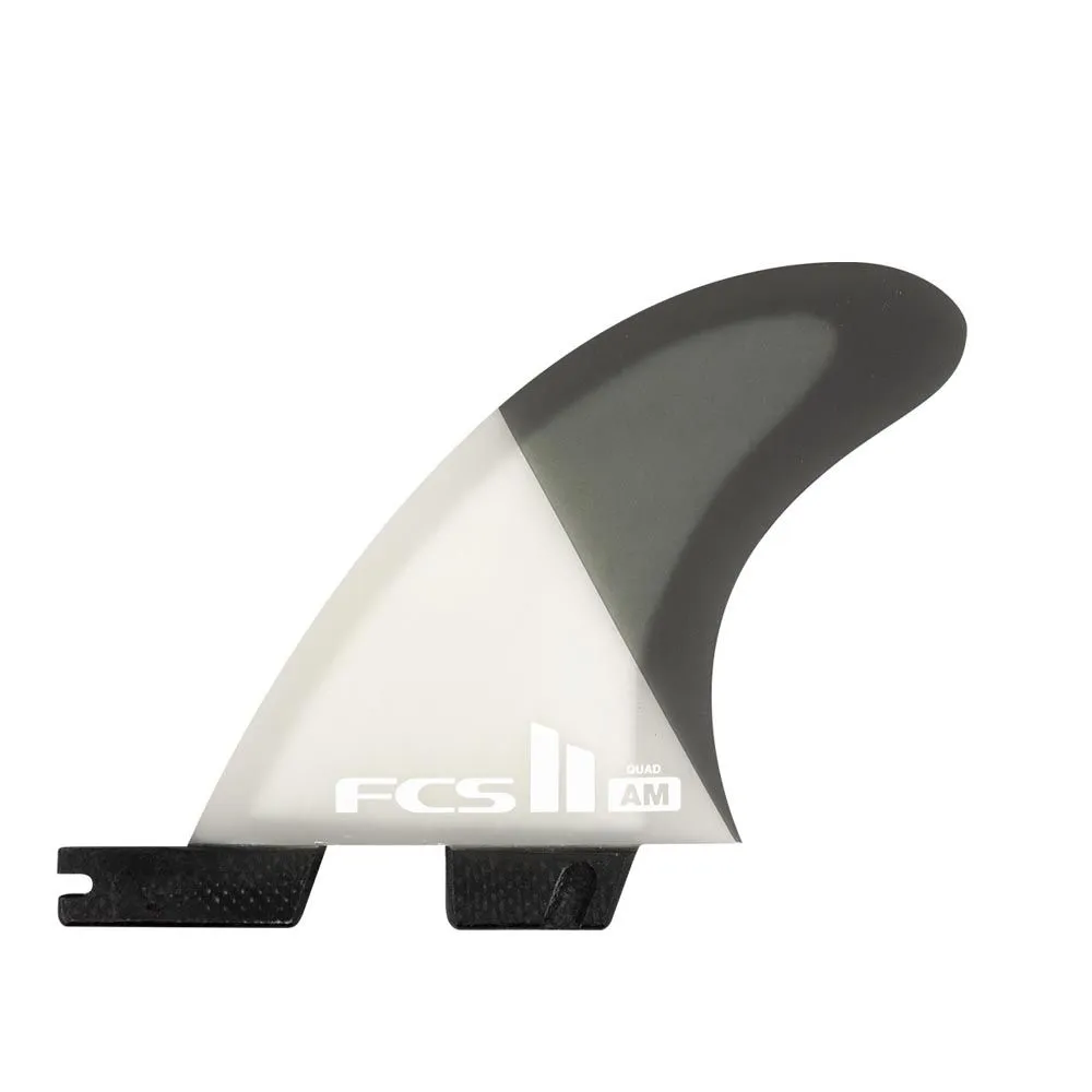 FCS Finnen II AM PC Large Grey Tri-Quad Retail Fins 2023 4 FCS Finnen II AM PC Large Grey Tri-Quad Retail Fins 2023 – Bild 2