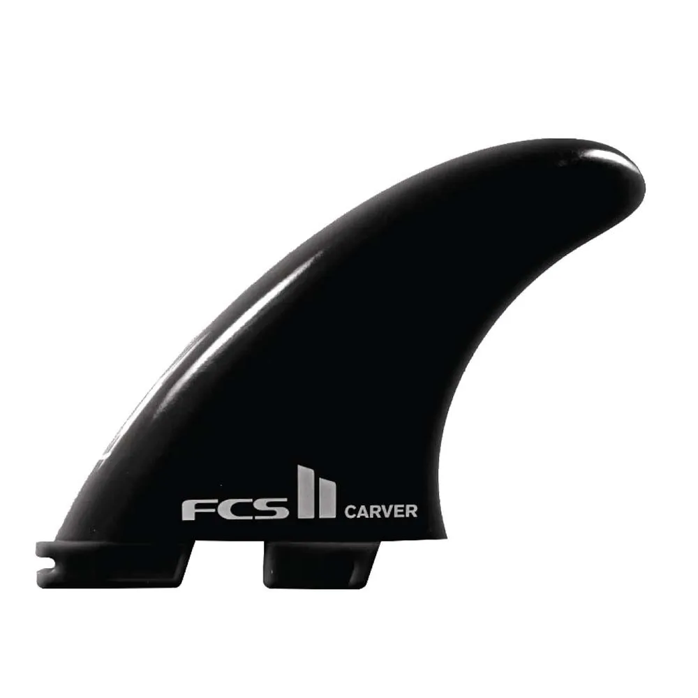 FCS Finnen FCS II Carver Black Tri Retail Fins - 2023 3 FCS Finnen FCS II Carver Black Tri Retail Fins - 2023