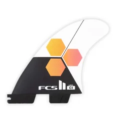 FCS Finnen FCS II CI PC White Tri Retail Fins - 2023