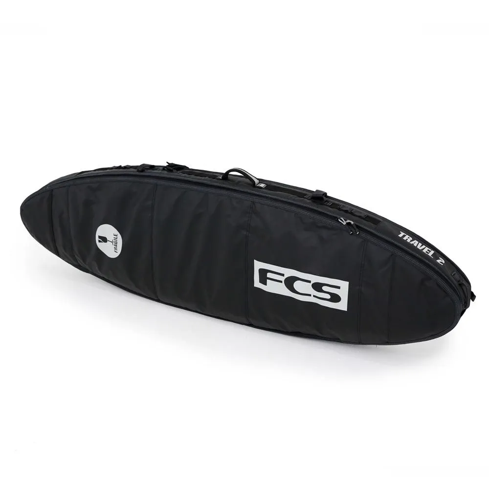 FCS Boardbag Travel 2 All Purpose Black/Grey (co) 3 FCS Boardbag Travel 2 All Purpose Black/Grey (co)