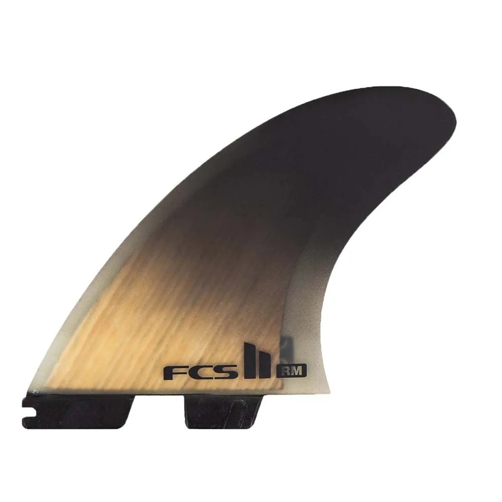 FCS Finnen II RM PC Twin+1 XLarge Retail Fins (co) 3 FCS Finnen II RM PC Twin+1 XLarge Retail Fins (co)