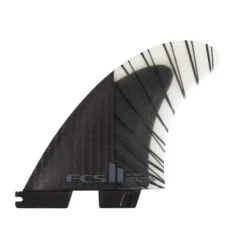 FCS Finnen II Reactor PC Carbon Medium Black/Charcoal Tri Retail Fins 2023