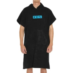 FCS 5 FCS Poncho Towel Poncho Black (co)