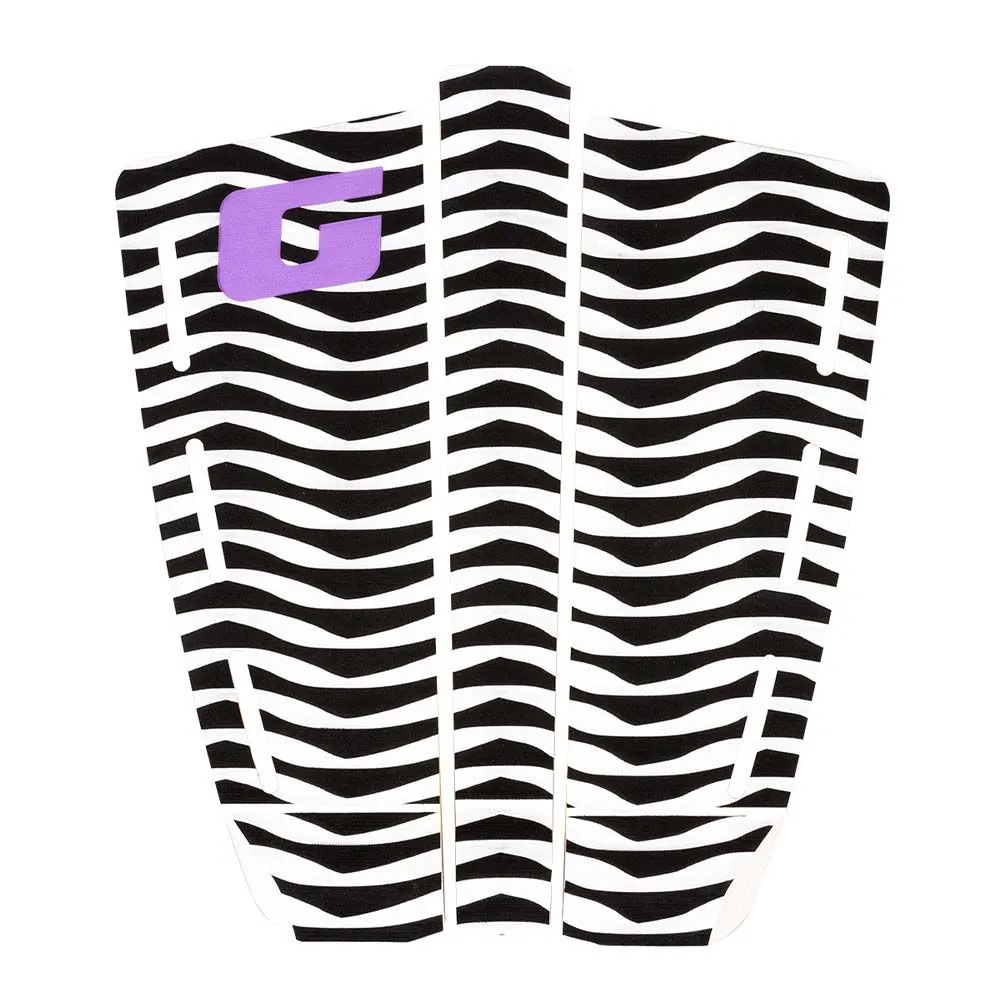 FCS Traction Pad Warp White - (co) 3 FCS Traction Pad Warp White - (co)