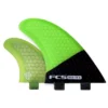 FCS Finnen MR-TFX PC Carbon/Fluro Tri Fin Set 2023 -FCS MR TFX PC Carbon SKU 1122 212 00 R 32 jpg