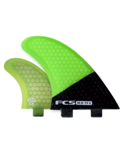 FCS Finnen MR-TFX PC Carbon/Fluro Tri Fin Set 2023