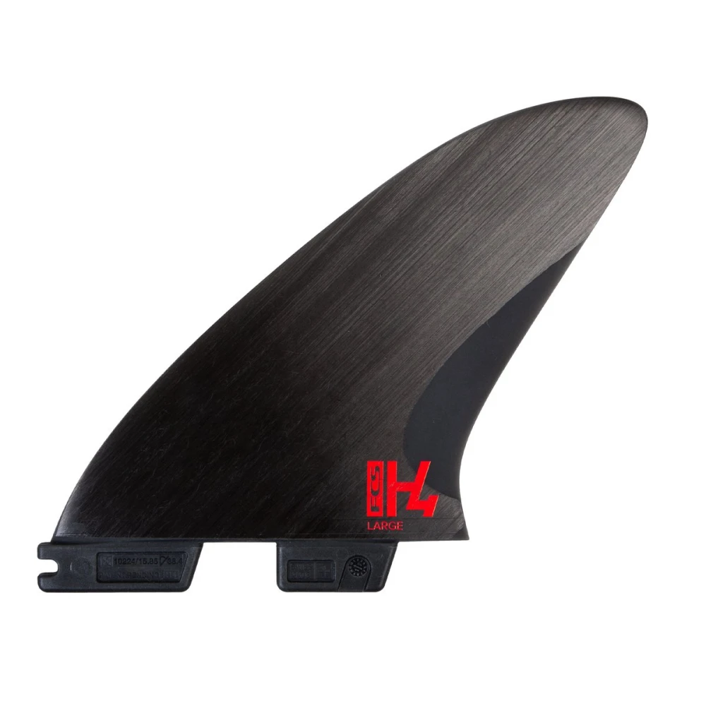 FCS 2 H4 Carbon Tri Fin Set Black (M) 3 FCS 2 H4 Carbon Tri Fin Set Black (M)