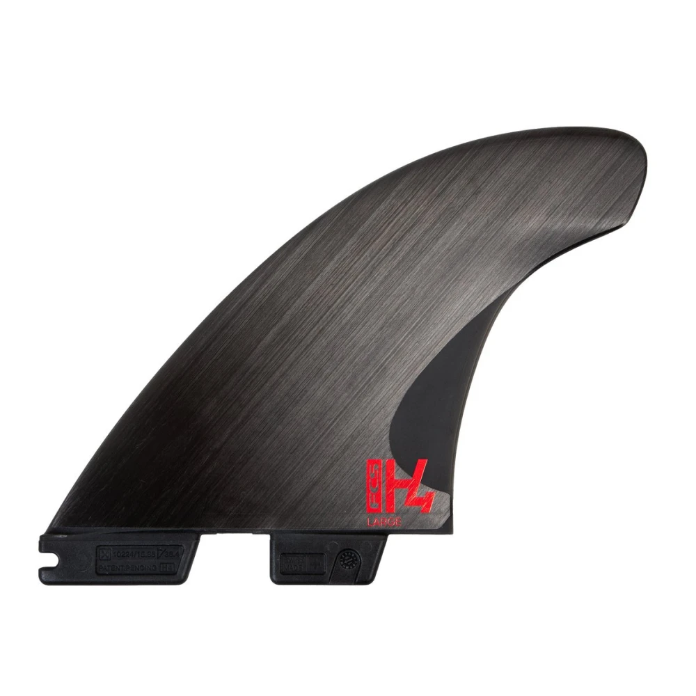 FCS 2 H4 Carbon Tri Fin Set Black (M) 4 FCS 2 H4 Carbon Tri Fin Set Black (M) – Bild 2