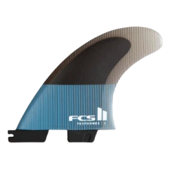 FCS 2 Performer PC Teal Tri Fins (M)
