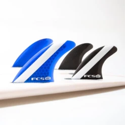 FCS ARC Large PC Tri-Quad Fin Set Surfboard Finnensatz (L) -FCS fcs arc large pc tri quad fin set surfboard finnensatz l3