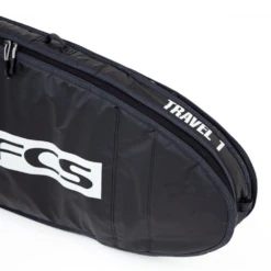 FCS Boardbag Travel 1 All Purpose Black/Grey Surfboard Cover -FCS fcs boardbag travel 1 all purpose black grey surfboard cover5