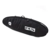 FCS Boardbag Travel 1 Funboard Black/Grey Surfboard Cover 1 FCS Boardbag Travel 1 Funboard Black/Grey Surfboard Cover -FCS fcs boardbag travel 1 funboard black grey surfboard cover
