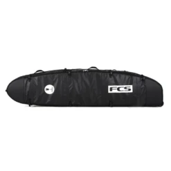 FCS Boardbag Travel 2 Wheelie Long Board 9'2" Black/Grey
