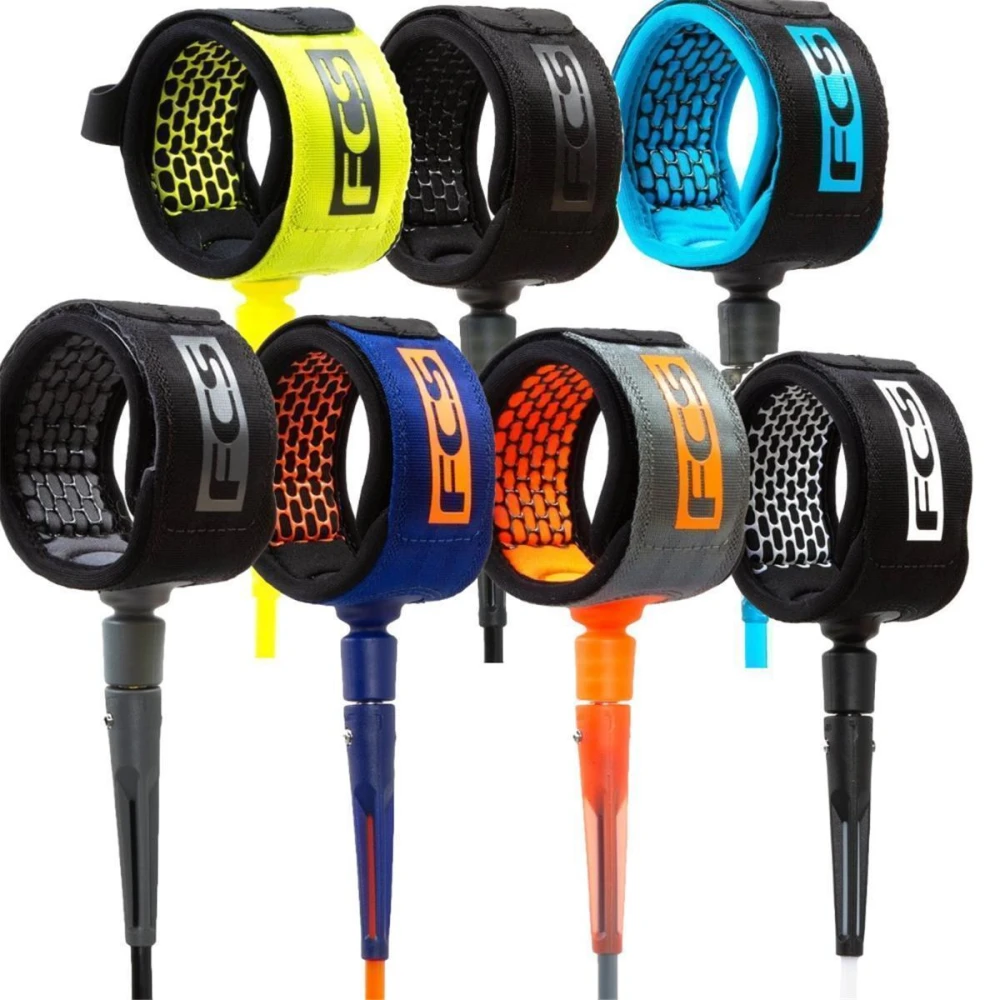 FCS Surfboard Comp Essential Series Leash 5'0" 3 FCS Surfboard Comp Essential Series Leash 5'0"