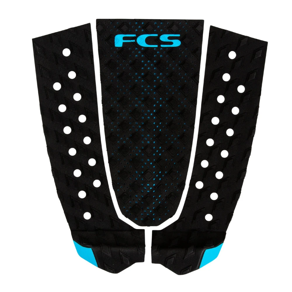 FCS Tail Pad T-3 Surf Traction Black/Blue 3 FCS Tail Pad T-3 Surf Traction Black/Blue