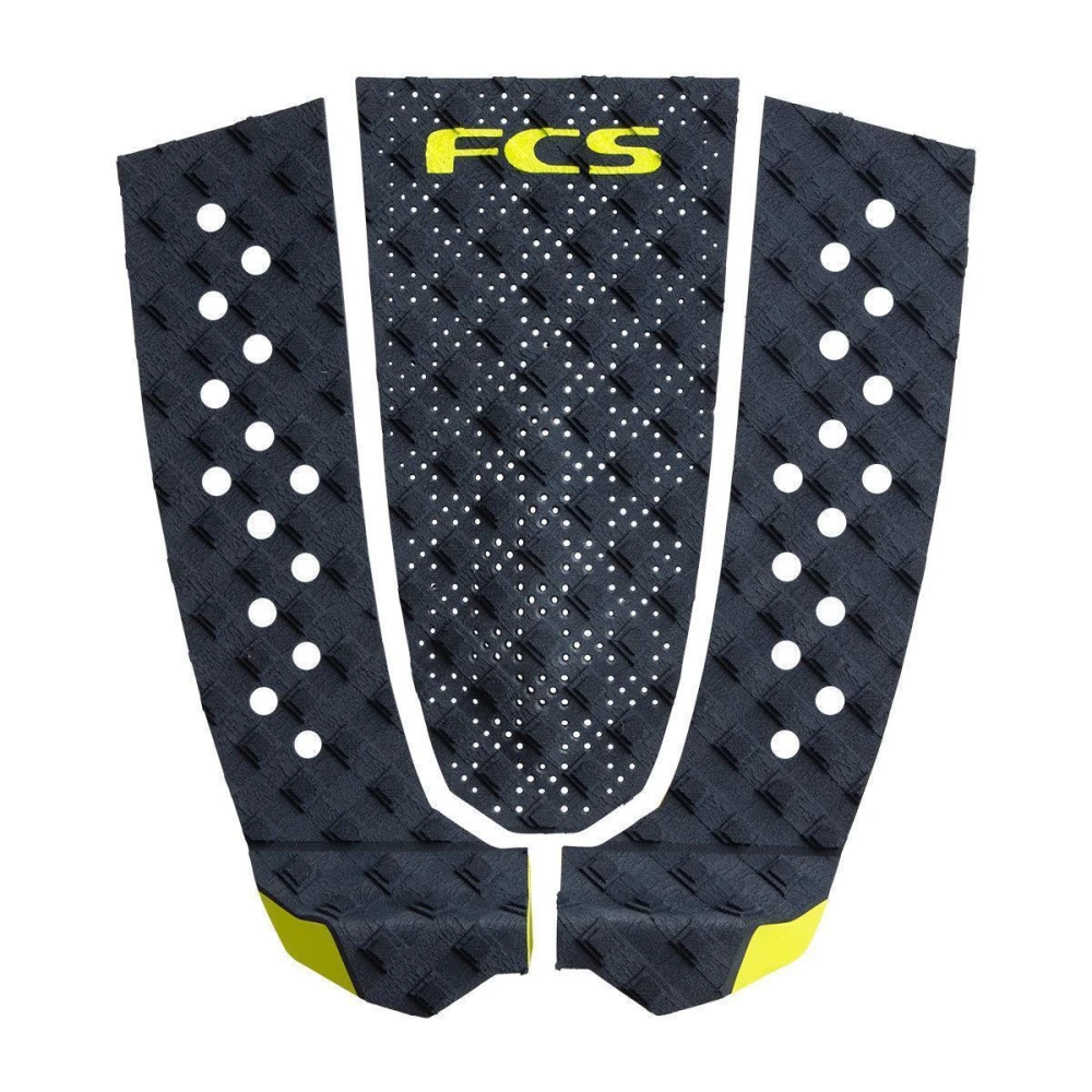 FCS Tail Pad T-3 Surf Traction Midnight/Acid 3 FCS Tail Pad T-3 Surf Traction Midnight/Acid